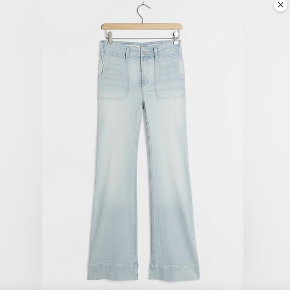 Anthropologie • NWT Pilcro & Letterpress High Rise Trouser Bootcut Jeans || 27